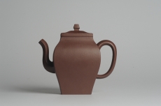 紫砂壶图片:美壶特惠 全手工镶接四方吉金壶 泥料超好 茶人醉爱 - 全手工紫砂壶网