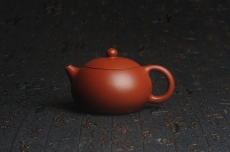 紫砂壶图片:特油润朱泥 全手工秀美可爱小巧西施 难得美品 - 全手工紫砂壶网