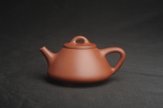紫砂壶图片:特好底曹青全手工小品子冶石瓢茶壶 特文气 - 全手工紫砂壶网