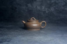 紫砂壶图片:美壶特惠 优质柴烧双圈壶 茶人醉爱 - 全手工紫砂壶网
