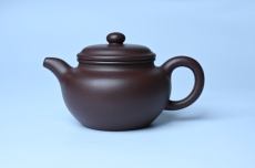 紫砂壶图片:特好老紫泥全手工仿古壶 茶人醉爱 - 全手工紫砂壶网