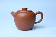 紫砂壶图片:美壶特惠 精品粗砂红泥巨轮壶 茶人醉爱 - 全手工紫砂壶网