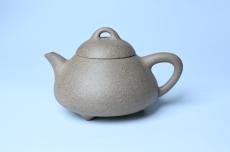 紫砂壶图片:美壶特惠 特好松花段泥精工乳瓢茶壶 茶人醉爱 - 全手工紫砂壶网