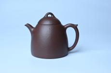 紫砂壶图片:美壶特惠 特好手磨料老紫泥秦权 茶人醉爱 - 全手工紫砂壶网