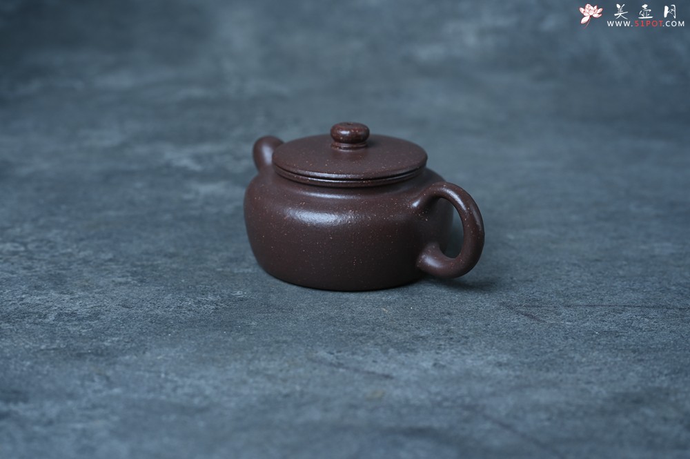 紫砂壶图片：美壶特惠 手工手制紫砂壶特好紫玉金砂涌泉壶 茶壶 茶具 单壶 - 全手工紫砂壶网