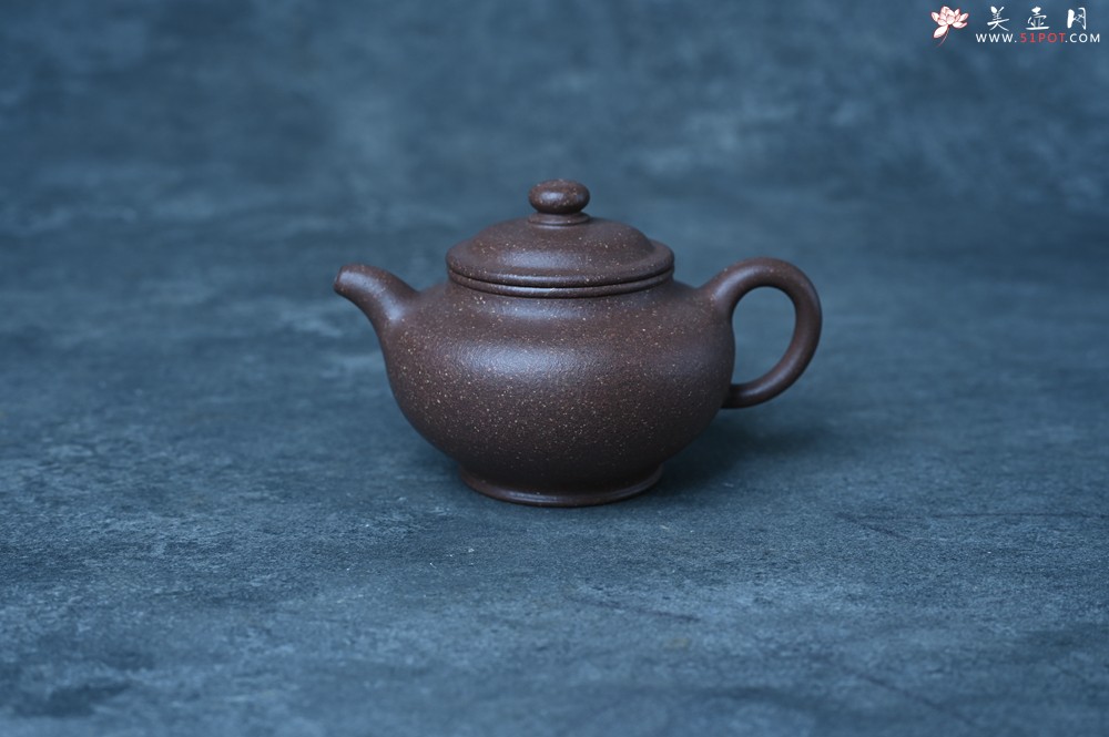 紫砂壶图片：美壶特惠 手工手制紫砂壶特好黄龙山高温老段泥掇只壶 茶壶 茶具 单壶 - 全手工紫砂壶网