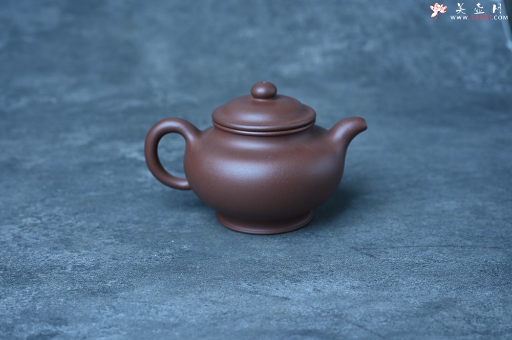 紫砂壶图片：美壶特惠 手工手制紫砂壶特好底槽青掇只壶 茶人醉爱 - 全手工紫砂壶网