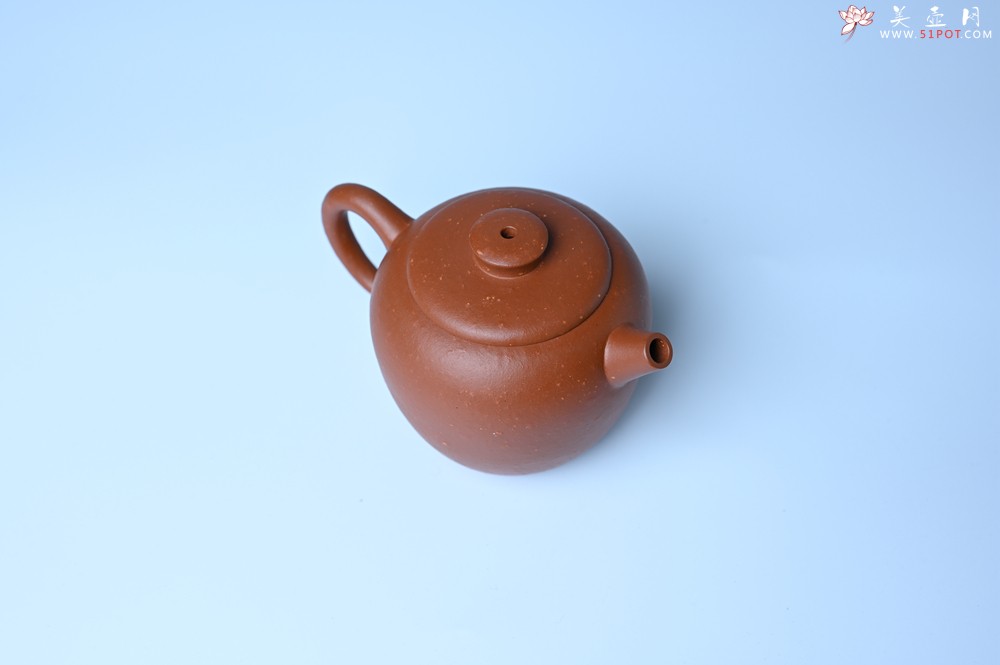 紫砂壶图片：美壶特惠 精品粗砂红泥巨轮壶 茶人醉爱 - 全手工紫砂壶网