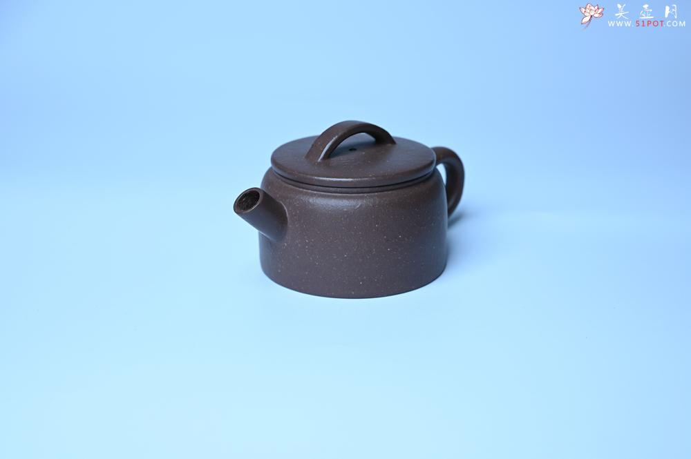 紫砂壶图片：美壶特惠 特好粗砂紫泥大炮汉瓦 出水爽利 - 全手工紫砂壶网