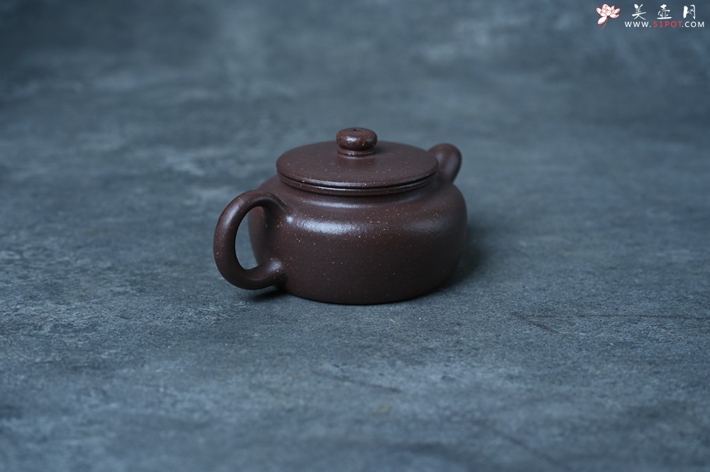 紫砂壶图片：美壶特惠 手工手制紫砂壶特好紫玉金砂涌泉壶 茶壶 茶具 单壶 - 全手工紫砂壶网
