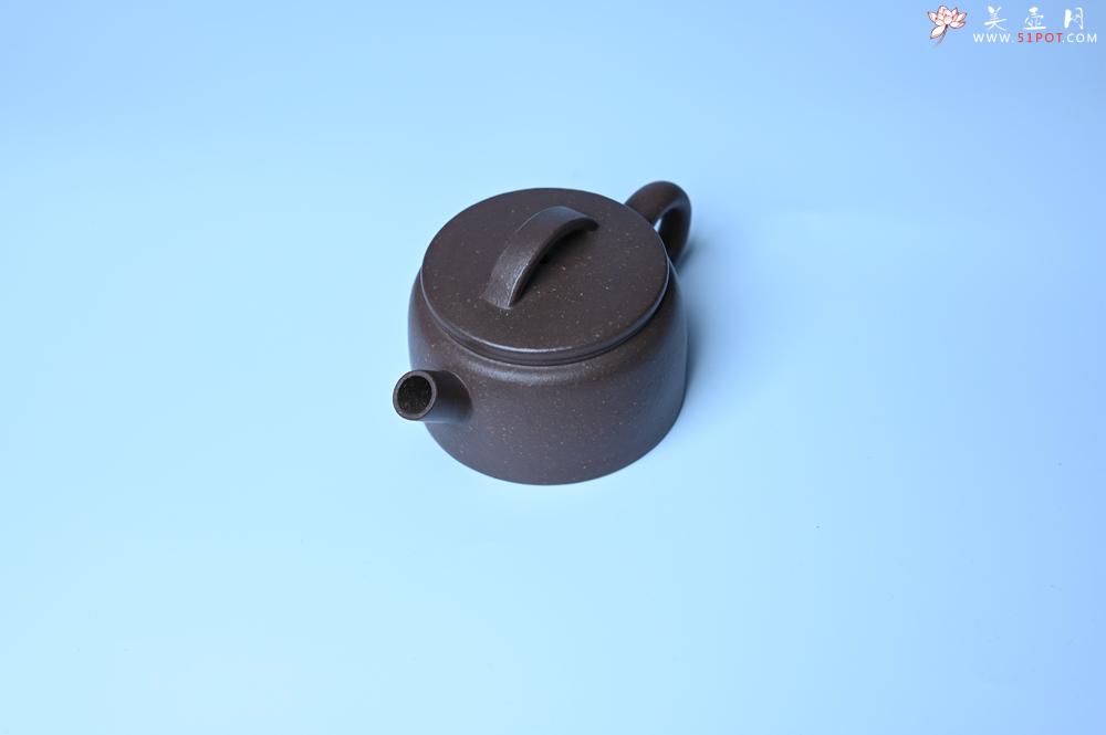 紫砂壶图片：美壶特惠 特好粗砂紫泥大炮汉瓦 出水爽利 - 全手工紫砂壶网
