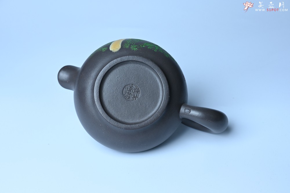 紫砂壶图片：美壶特惠 手工手制紫砂壶特好青灰泥松鼠壶 茶壶 茶具 单壶 - 全手工紫砂壶网