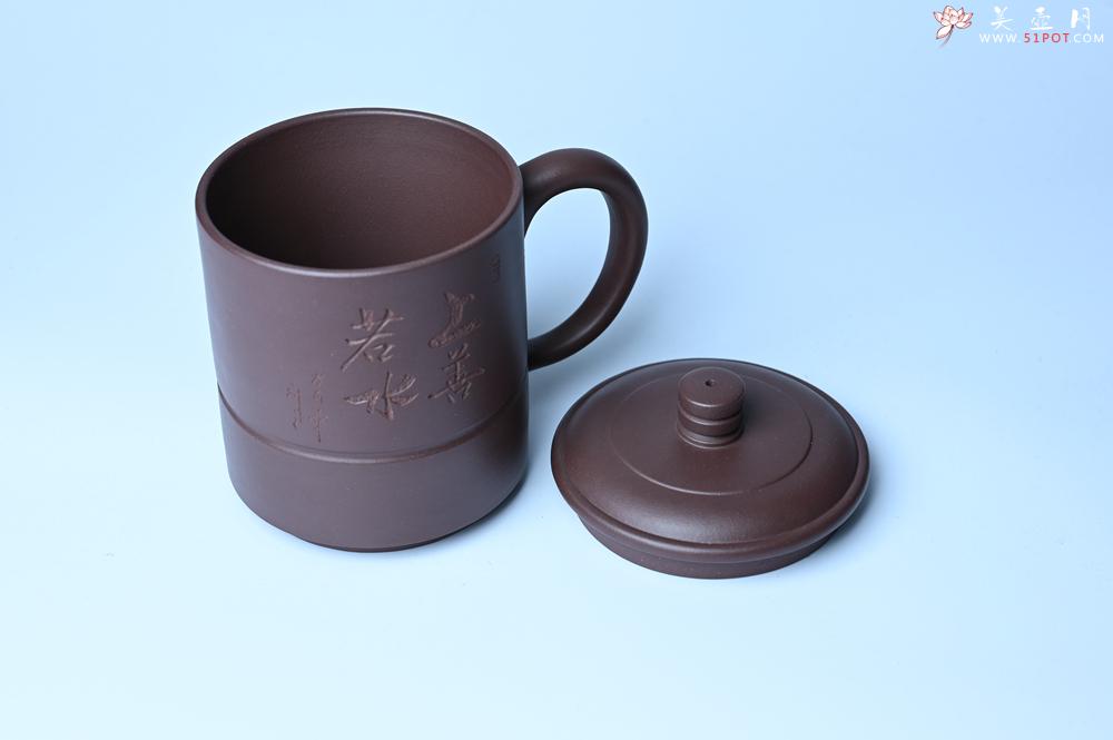 紫砂壶图片：优质紫泥 上善若水杯 美杯特惠 - 全手工紫砂壶网