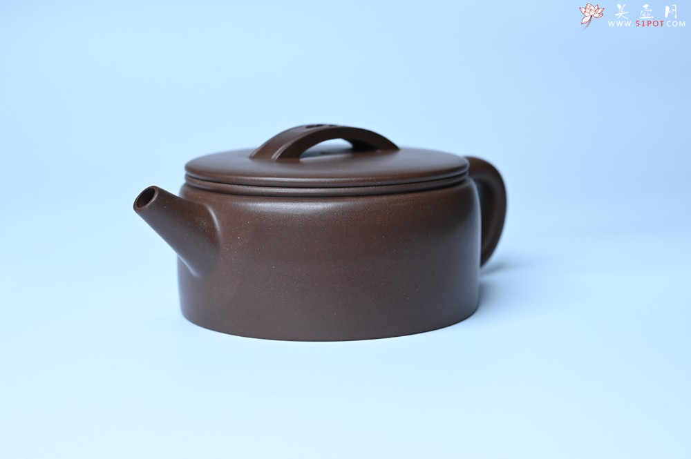 紫砂壶图片：美壶特惠紫砂壶手工手制老紫泥汉瓦壶 茶壶 茶具 单壶 - 全手工紫砂壶网