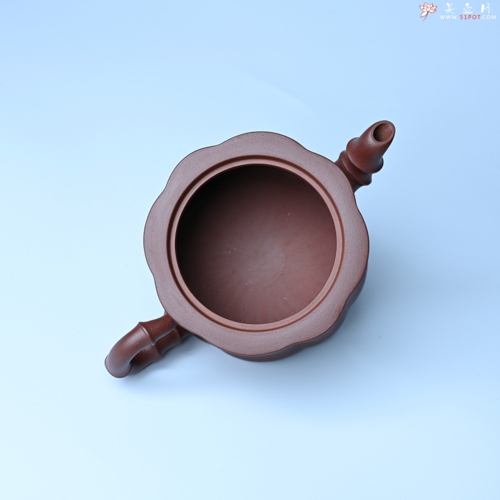 紫砂壶图片：美壶特惠 紫砂壶手工手制优质紫泥八段竹壶 茶人醉爱 - 全手工紫砂壶网