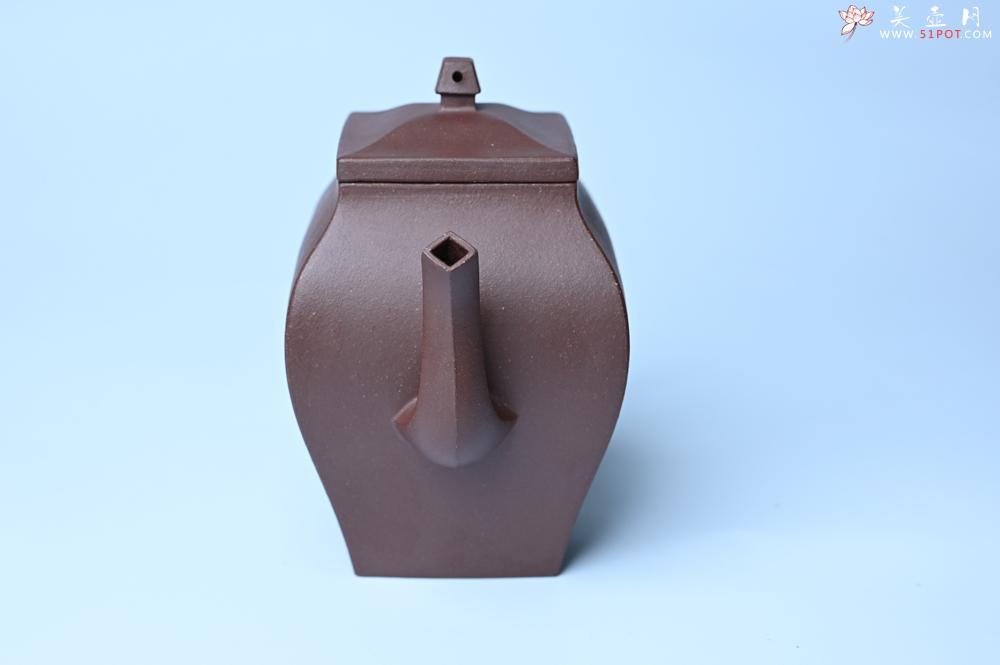 紫砂壶图片：美壶特惠 全手工镶接四方吉金壶 泥料超好 茶人醉爱 - 全手工紫砂壶网
