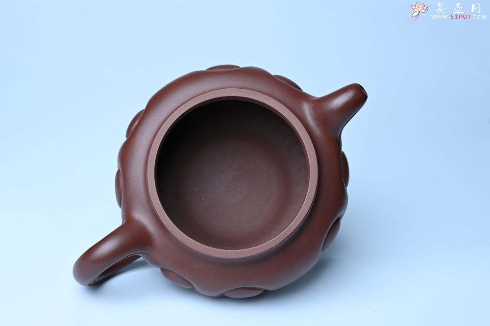 紫砂壶图片：美壶特惠 精致紫泥仿古如意壶 茶人醉爱 - 全手工紫砂壶网