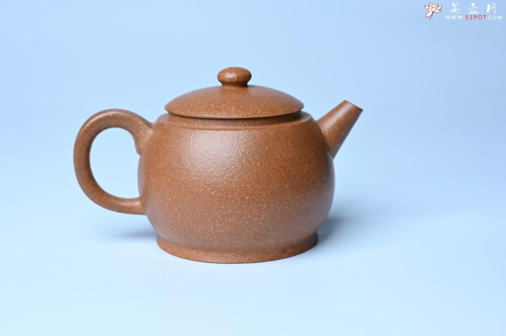 紫砂壶图片：美壶特惠 特好黄降坡泥巨轮珠紫砂壶 茶人醉爱 - 全手工紫砂壶网