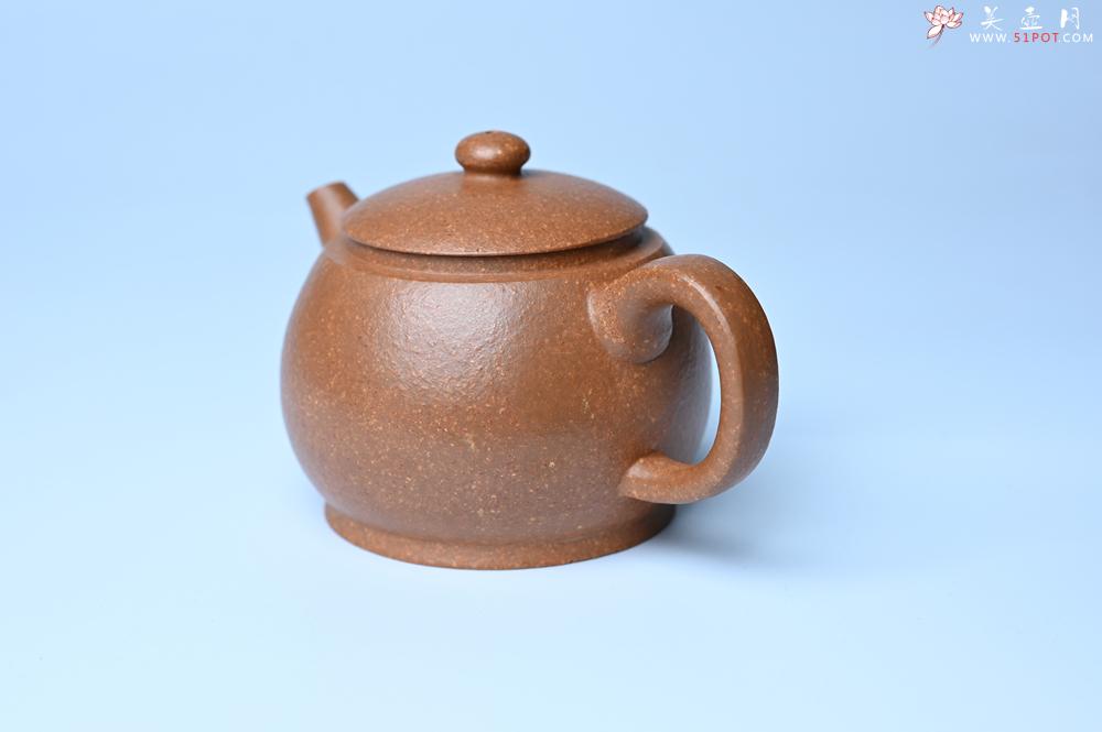 紫砂壶图片：美壶特惠 特好黄降坡泥巨轮珠紫砂壶 茶人醉爱 - 全手工紫砂壶网
