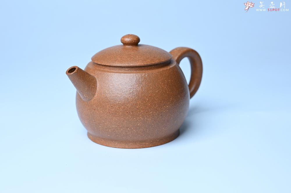 紫砂壶图片：美壶特惠 特好黄降坡泥巨轮珠紫砂壶 茶人醉爱 - 全手工紫砂壶网