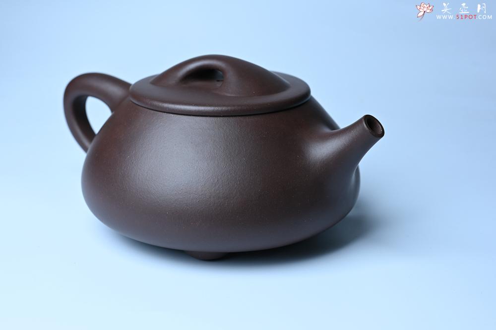 紫砂壶图片：美壶特惠 精致特好紫泥大满瓢 难度大 足足做了一个多星期 - 全手工紫砂壶网
